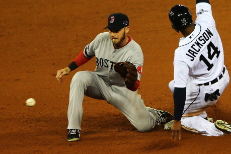 Dustin Pedroia was a subtle hero of the Detroit series, and that's a great  sign.