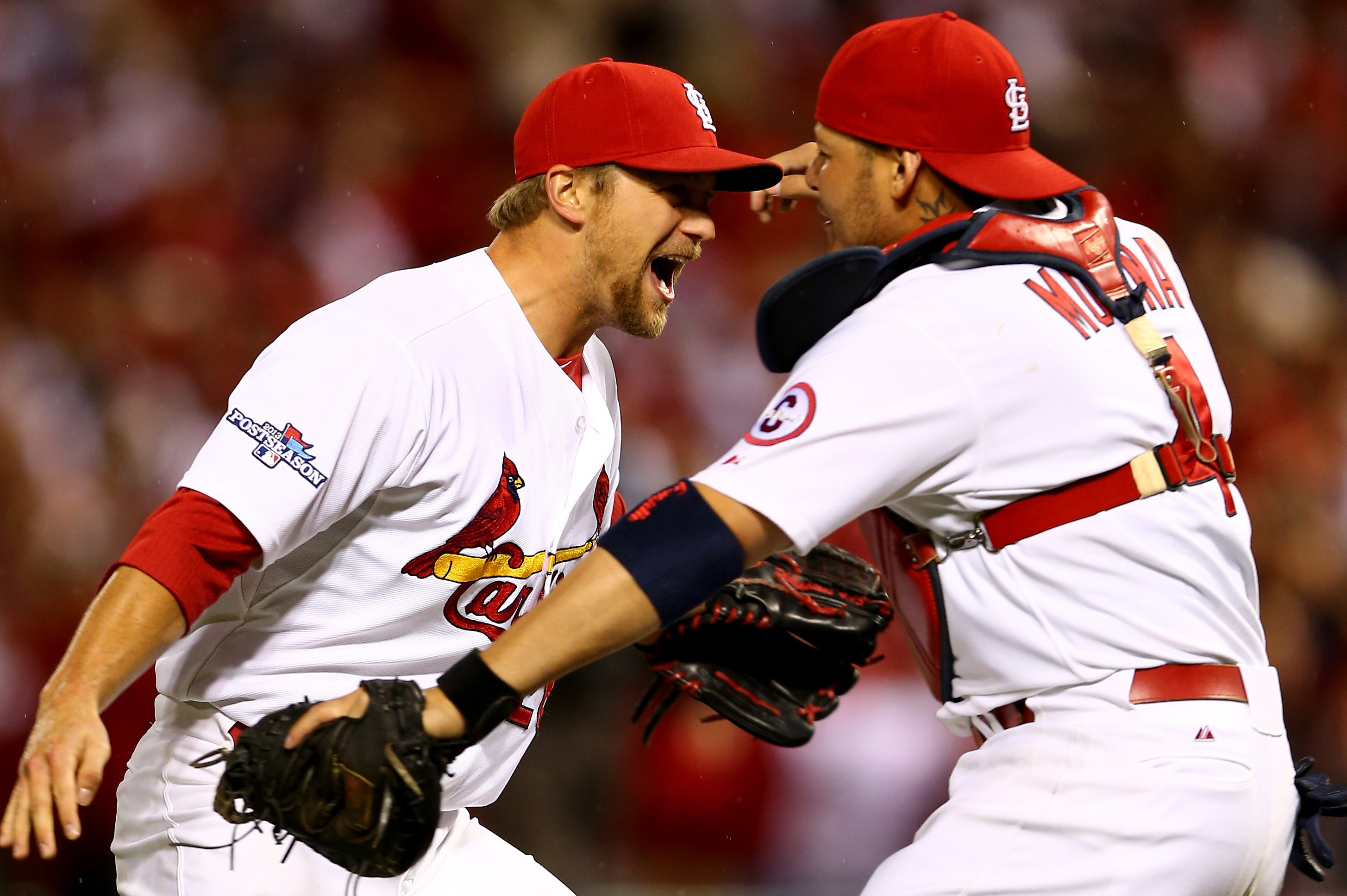 Baseball Bros on X: Yadier Molina's pink catchers gear for