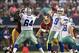 Guard Brian Waters protecting Tony Romo.