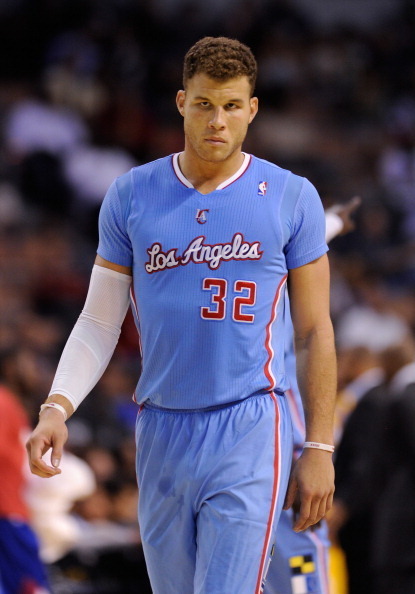 NEW Blake Griffin Blue NBA Clippers jersey