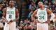 Jeff Green will replace Paul Pierce at small forward.