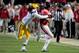 Craig Loston stretches out to make a tackle against Ole Miss.