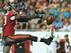 Mike Williams dropping yet another pass. A common sight this season.