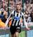 Paul Dummett celebrates scoring against Liverpool last weekend