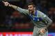 Morgan De Sanctis marshals the Italian defense in Italy's 2-1 victory over Denmark at the San Siro in 2012.