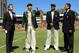 The eyes have it: Rest of World captain Michael Clarke and Indian subcontinental skipper MS Dhoni toss up in our fantasy Test match