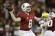 Kevin Hogan has completed 115 of 190 pass attempts this season for 1596 yards and 13 touchdowns.