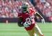 Vernon Davis leads the 49ers with eight touchdowns.