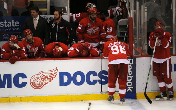 2008-09 Henrik Zetterberg Detroit Red Wings Stanley Cup Finals