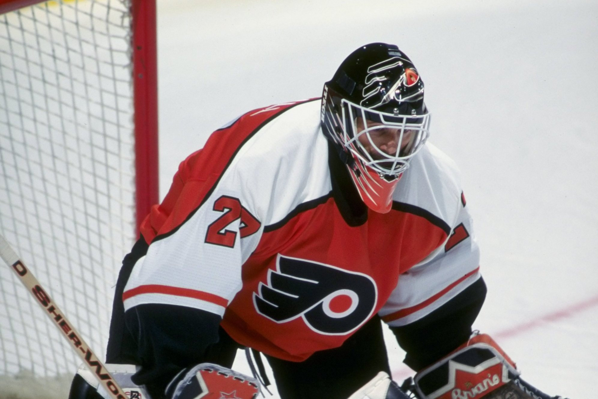 RON HEXTALL  Philadelphia Flyers 1998 CCM Throwback NHL Hockey Jersey