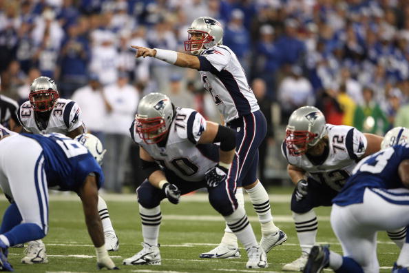 Tom Brady 2006-2007 NFL Playoffs New England Patriots Game