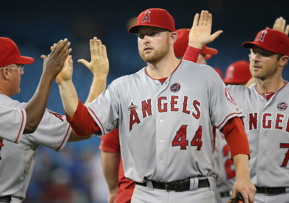 Lot Detail - 2012 Mark Trumbo (Home Run) Game Worn Anaheim Angeles