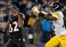Torrey Smith was on the receiving end of a 54-yard bomb that was just short of a touchdown.