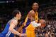 Kobe Bryant of the L.A. Lakers