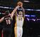 Robert Sacre of the L.A. Lakers