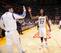 Ryan Kelly (left) supports his teammate.