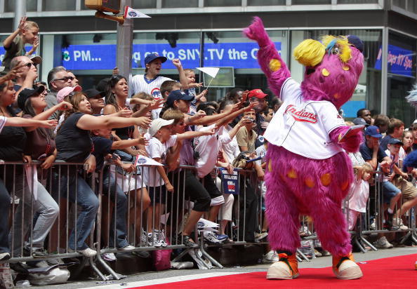 History of Cleveland mascot Slider