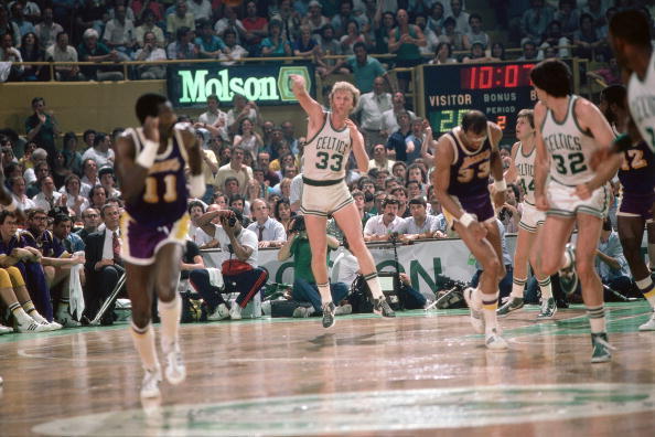 Looking back on Larry Bird's famous 'lefty' performance