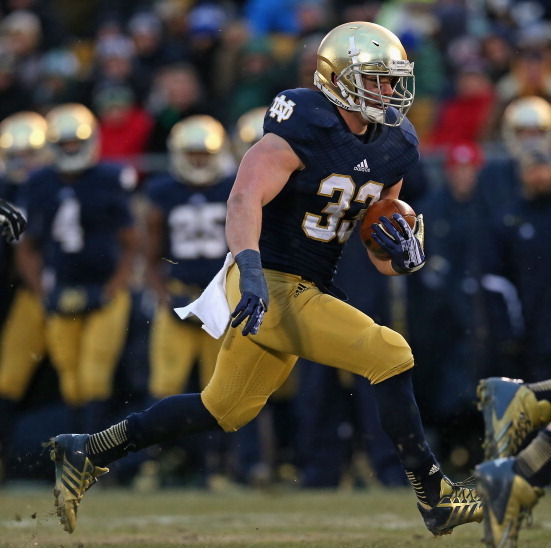 Rees, Notre Dame face Rutgers in Pinstripe Bowl