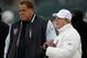 Raiders GM Reggie McKenzie and owner Mark Davis