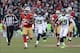 Frank Gore set up the game-winning field goal with this run for the 49ers.