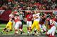 Barry Cofield (96) was the leader of a solid effort from the D-line.