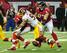 Ryan Kerrigan made one of several splash plays by the linebackers.