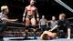 Randy Orton towers over The Miz after injuring him.