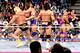 Martel attempts to eliminate Bret Hart.
