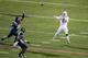 Johnny Manziel aids the offense in a comeback win over Ole Miss.