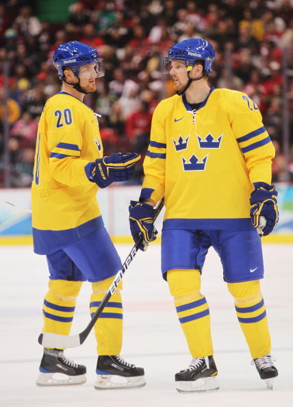 Henrik Lundqvist Team Sweden Olympic Hockey Jersey