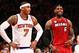 Carmelo Anthony and LeBron James will be two of the NBA's most captivating figures in 2014.