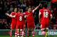 Southampton celebrate.