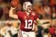 Andrew Luck and Coby Fleener accounted for a record 173 yards and three scores.