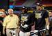 Plummer (center) came up big for the Knights in the Fiesta Bowl.