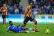 Ahmed Elmohamady gets the better of Ashley Cole
