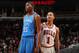Kevin Durant is an MVP favorite in 2013-14, while Derrick Rose is back on the mend.