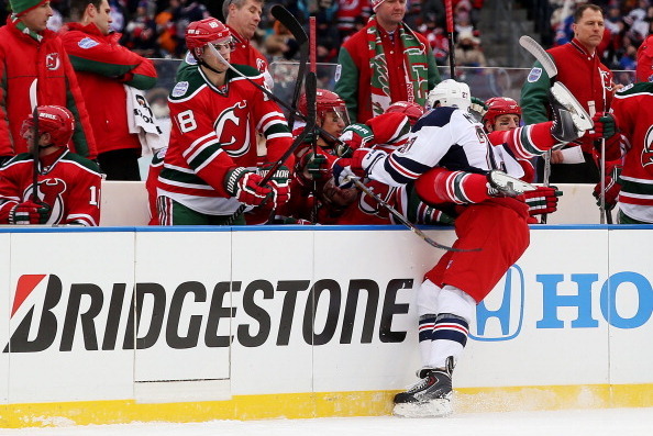 Highlights from the Rangers and Devils outdoor game at Yankee Stadium