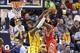 Pacers center Roy Hibbert is averaging 2.6 blocks per game.