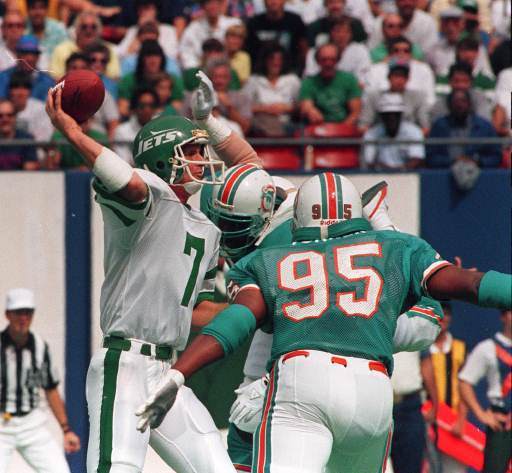 Duhe's 3 picks lead Miami Dolphins' AFC Championship shutout of Jets