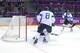 Selanne left the game with an injury.