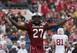Victor Hampton (No. 27) is one of two starting corners the Gamecocks must replace.