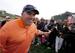 Kevin Stadler was all smiles after winning for the first time on the PGA Tour.