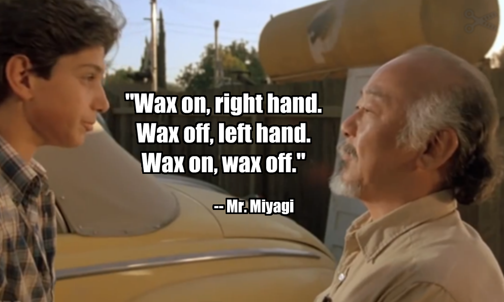 karate kid quotes mr miyagi