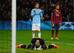 City will be looking the get the ball behind Barcelona's keeper, not beneath him.