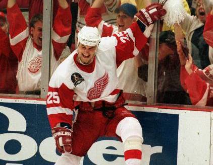 Many fans have never seen the Red Wings miss the playoffs - Vintage Detroit  Collection