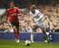 Christian Eriksen looking to come inside from the flank against Benfica.