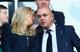 Spurs chairman Daniel Levy at Sunday's north London derby.