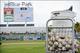 A basket of balls awaits pregame warm-ups at JetBlue Park, spring home of the Red Sox.