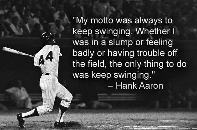 Quotes about Hank Aaron (20 quotes)